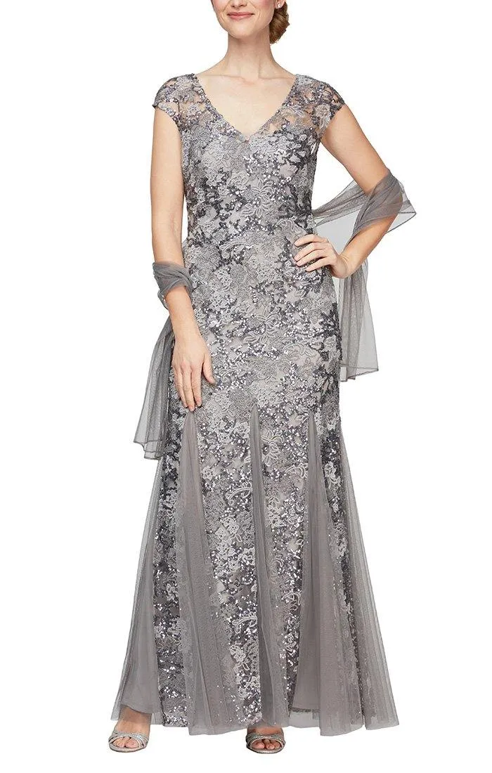Alex Evenings AE8117897 Long Formal Dress Sale