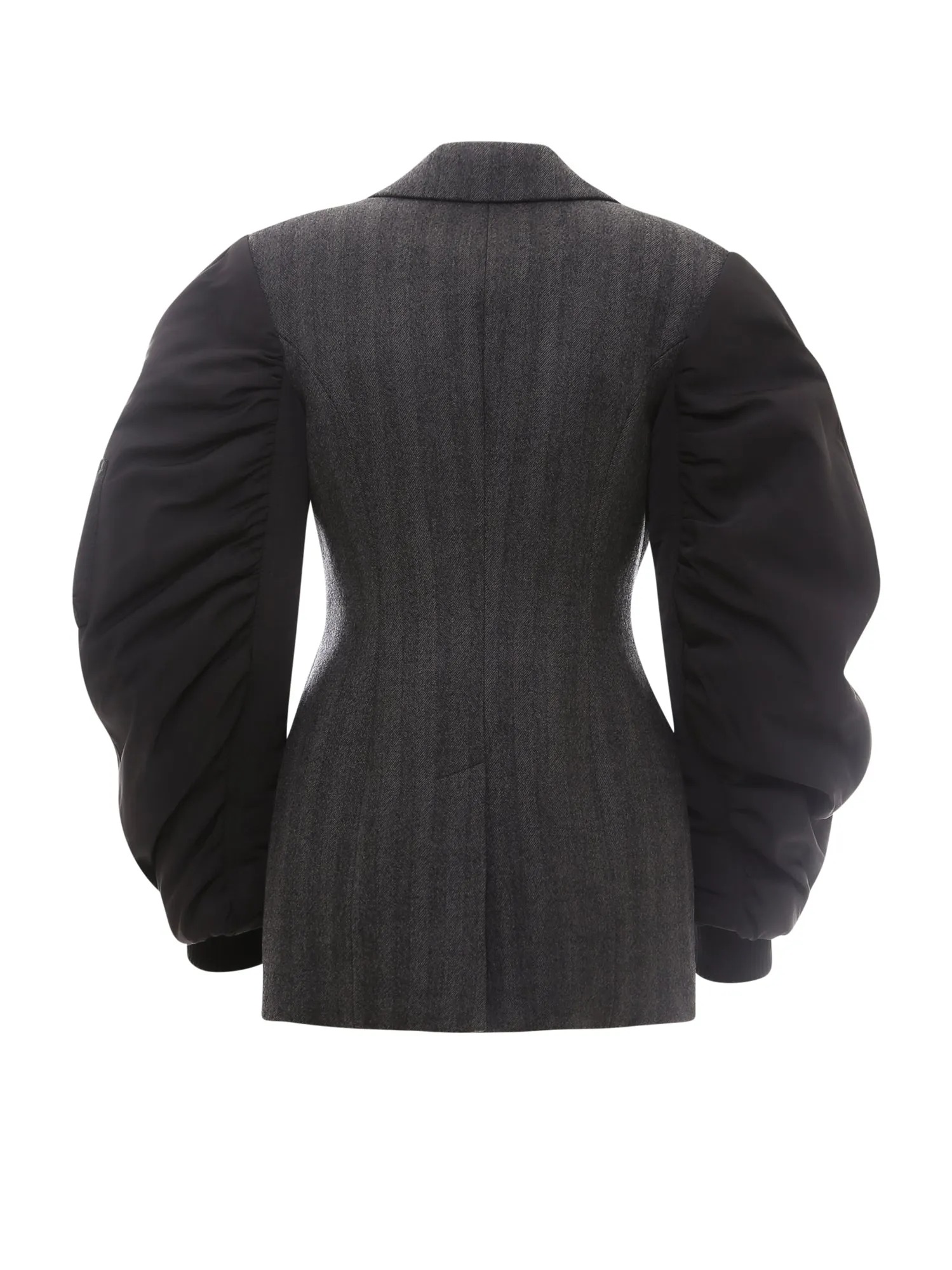 Alexander McQueen Exploded Parka Sleeved Tailored Jacket