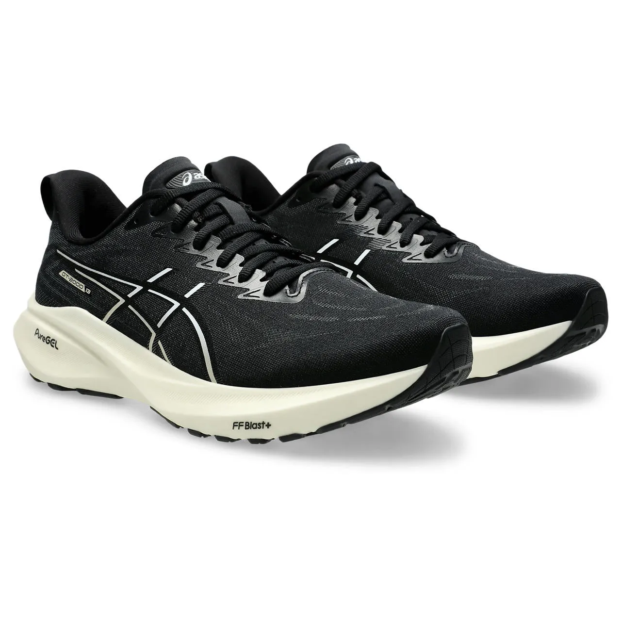 ASICS GT-2000 13 (MENS) BLACK/WHITE（EXTRA WIDE）
