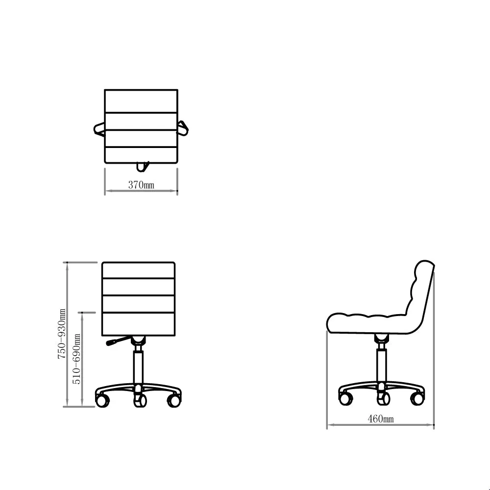 Beauty Salon stool  Jockey