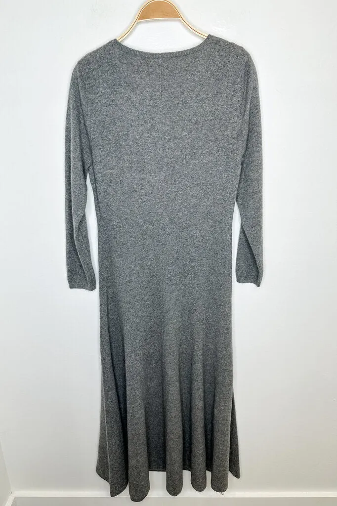 Cashmere Long Sleeve Midi Sweater Dress (NWT, orig. ~$698)