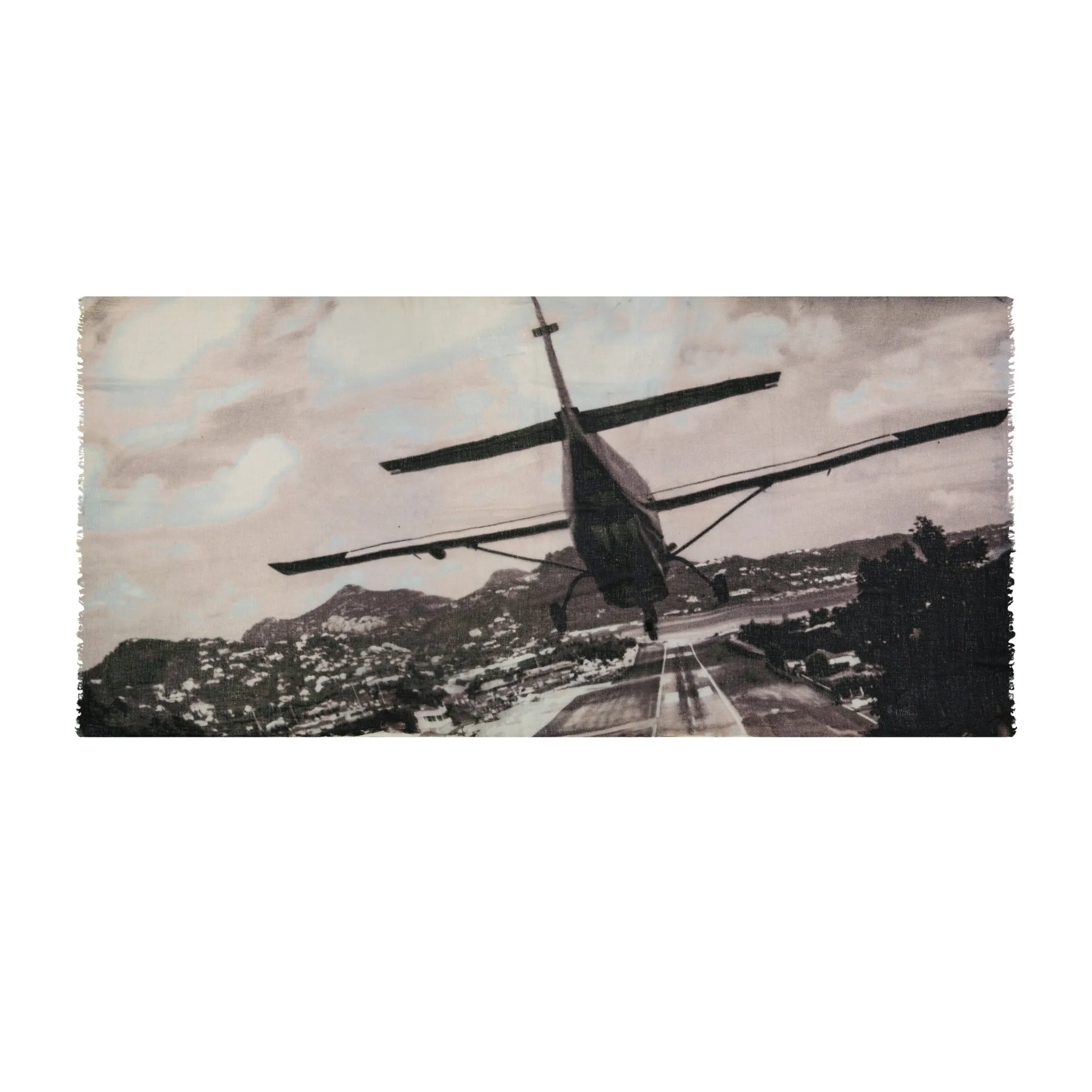 Cashmere Shawl "St Barth Landing"