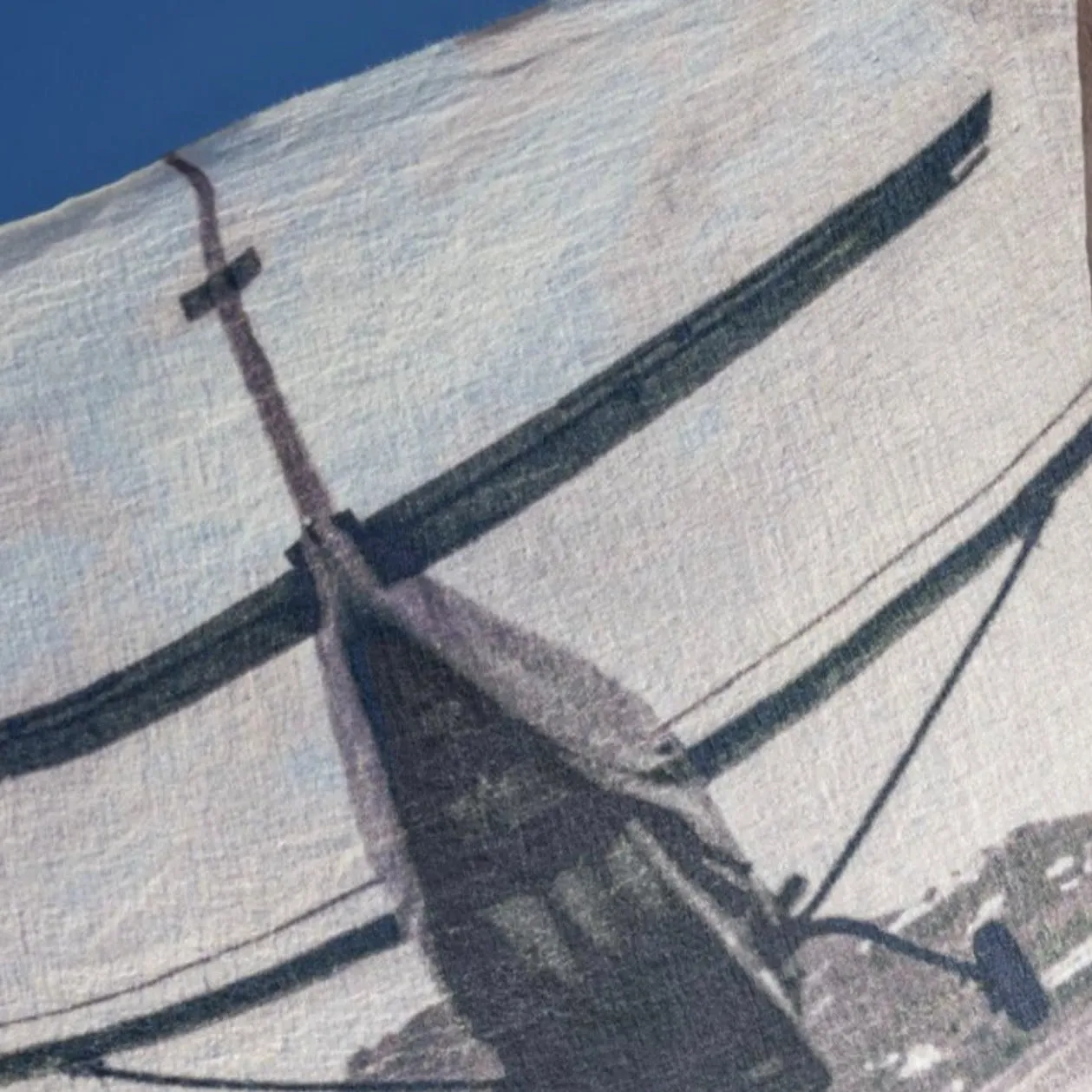 Cashmere Shawl "St Barth Landing"