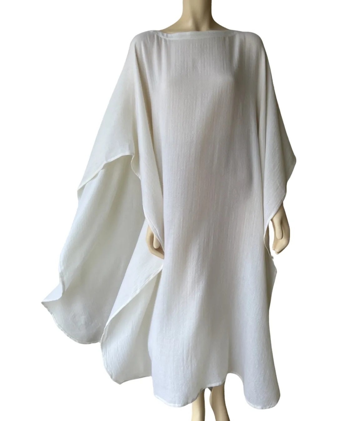 CASHMERE WOVEN CAFTAN
