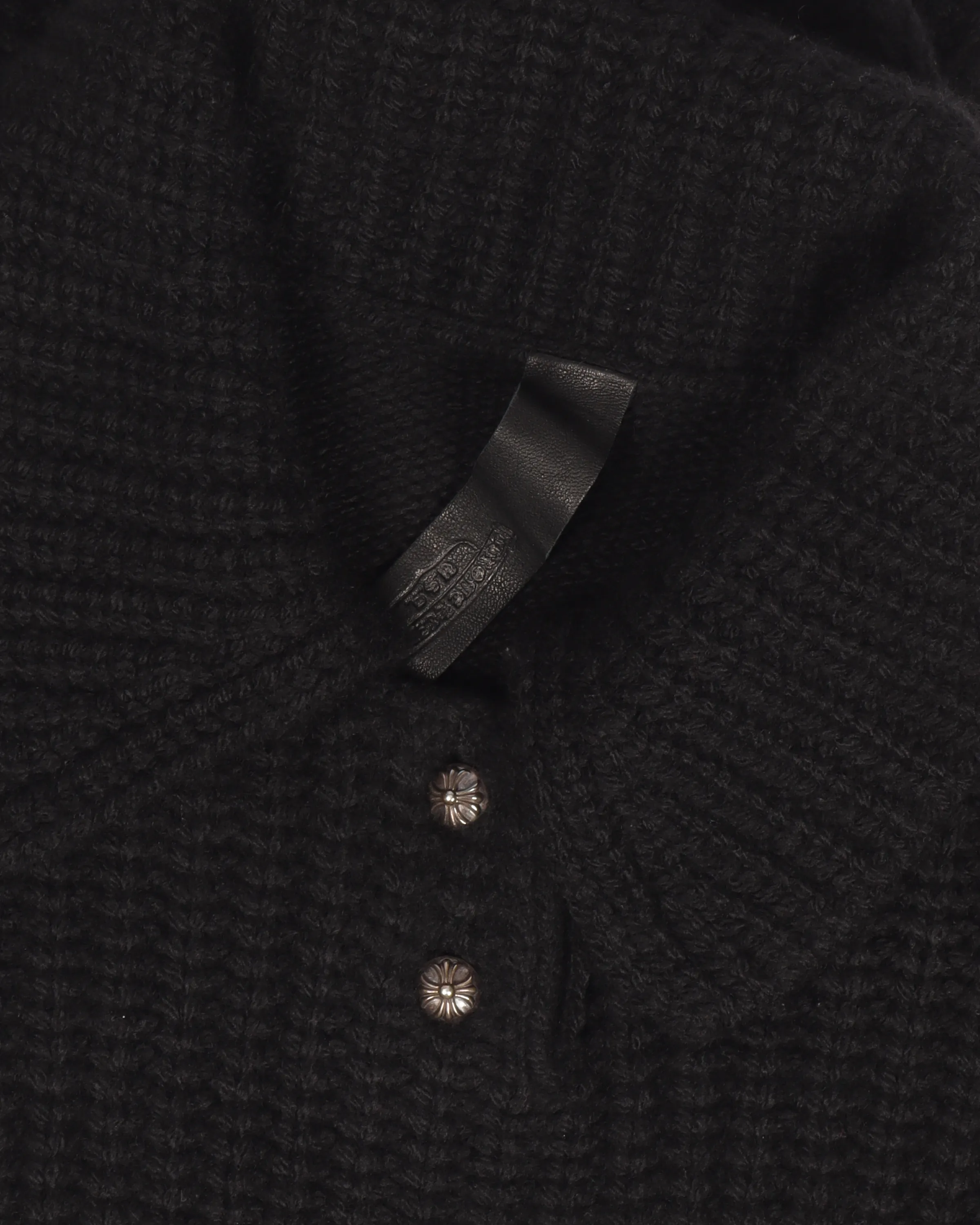 Cross Patch Cashmere Sweater-Dress