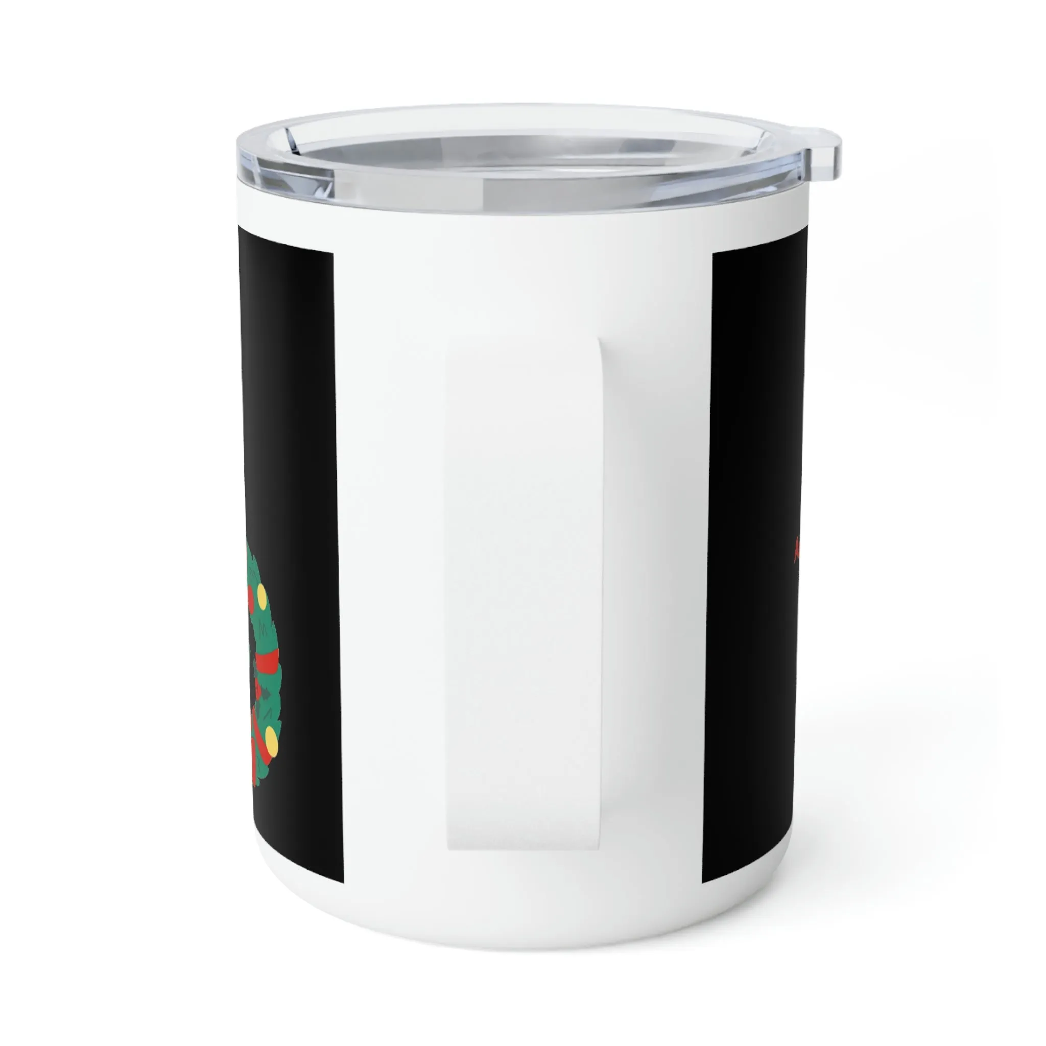 deck the halls Insulated Coffee Mug, 10oz