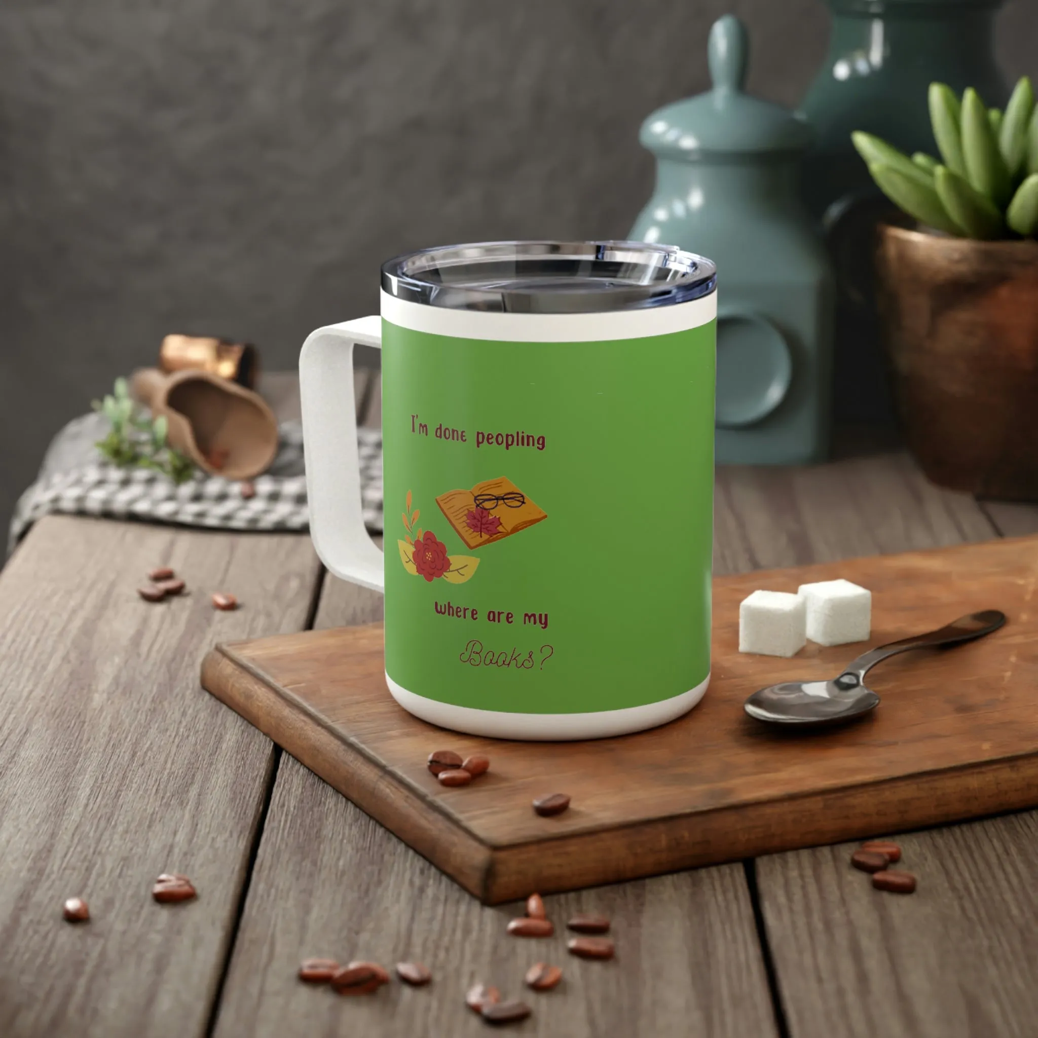 done peopling Insulated Coffee Mug, 10oz