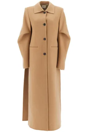 Double Virgin Wool Long Coat