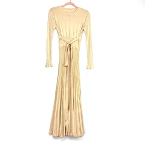 Fincati Cream Cashmere and Wool Blend Sweater Dress- Size S (see notes)