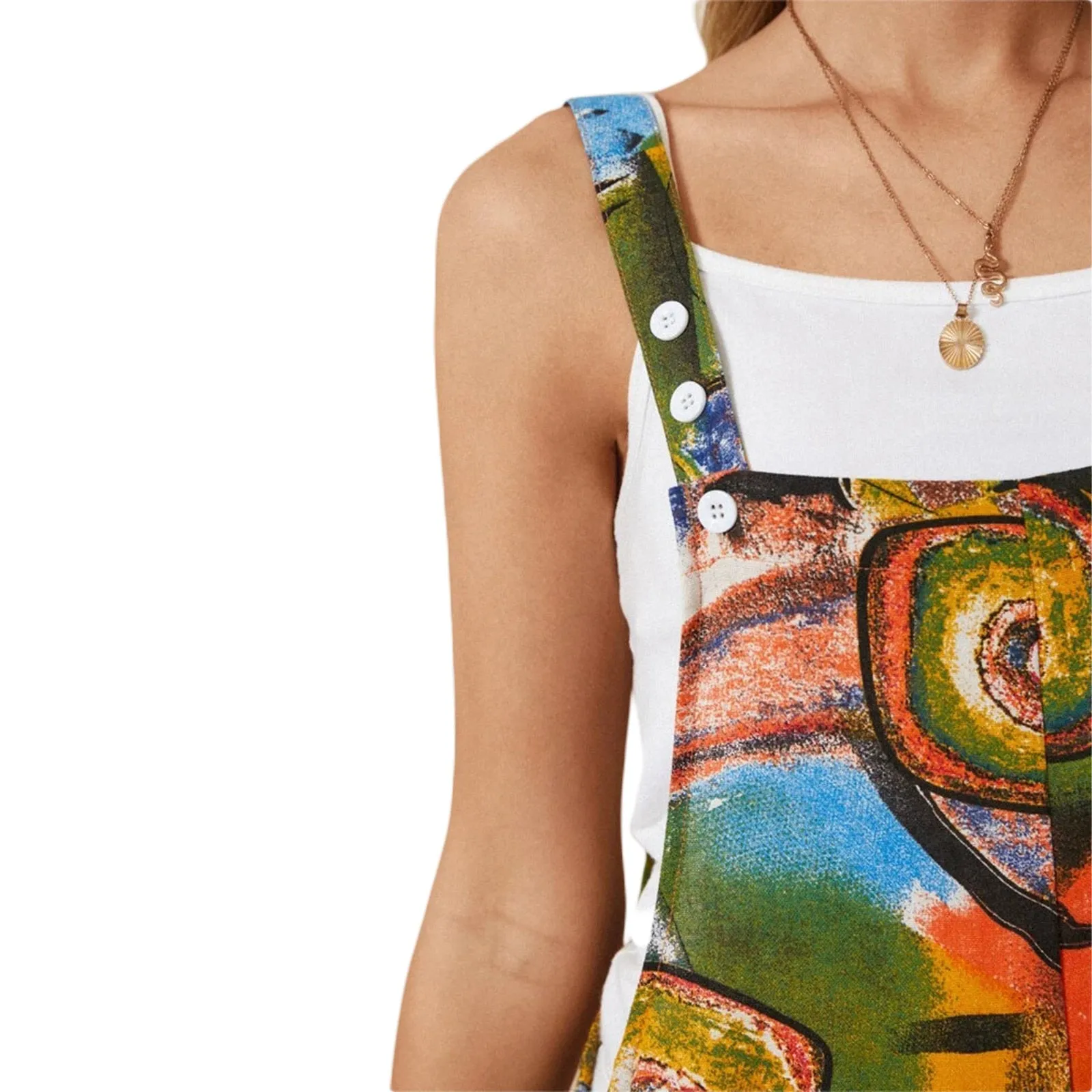 Funki Buys | Pants | Women's Boho Loose Fit Wide Leg Romper