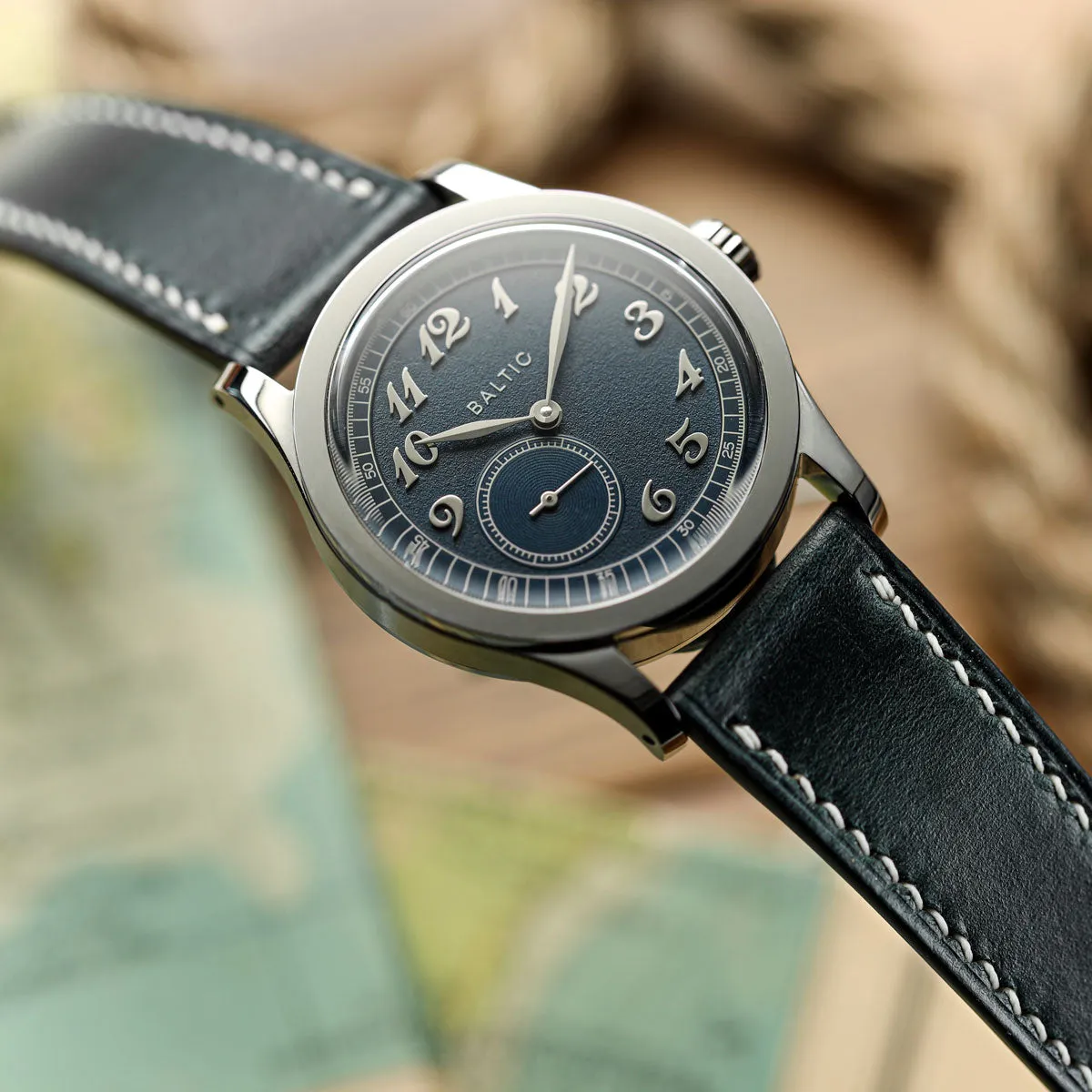 Genuine Horween Chromexcel® Watch Strap - Navy