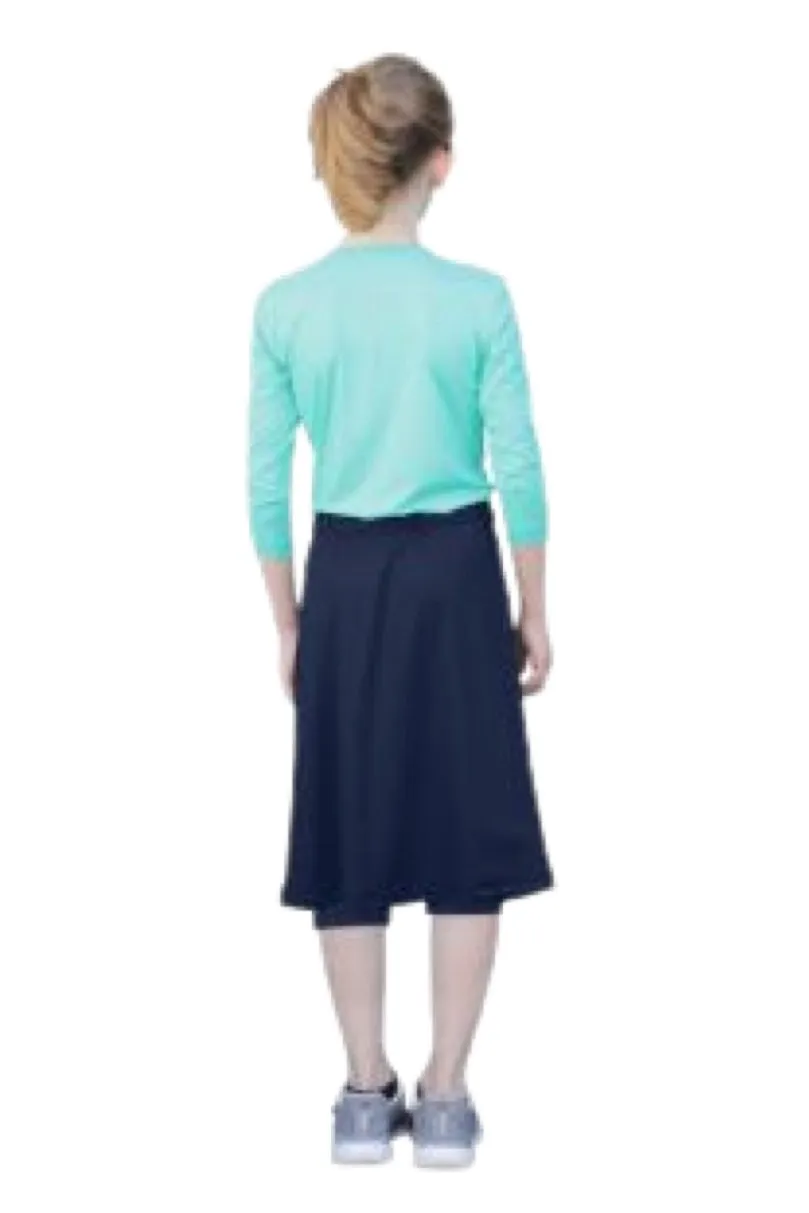 Girls Swim or Sport Skirt with Leggings 1440