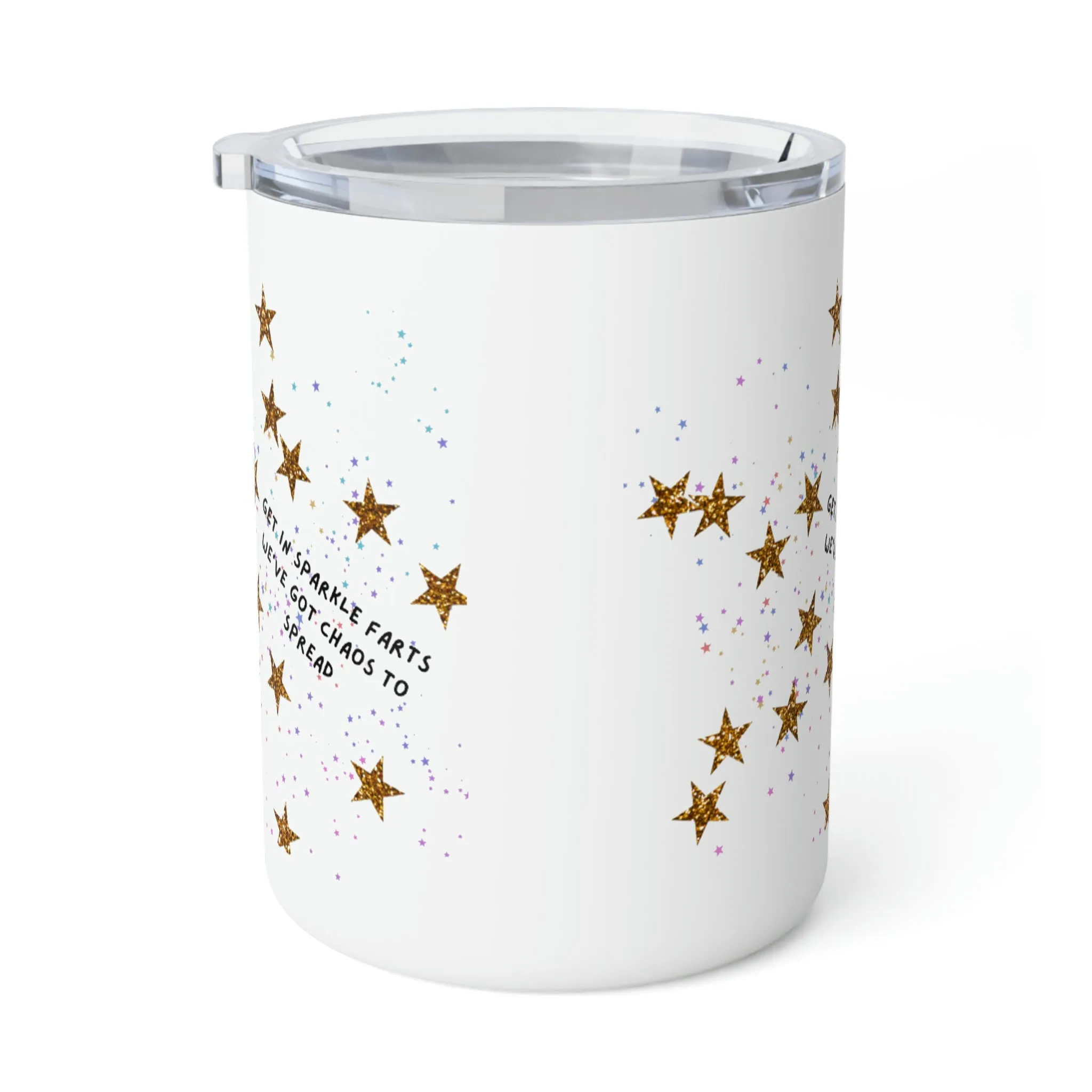 glitter farts Insulated Coffee Mug, 10oz