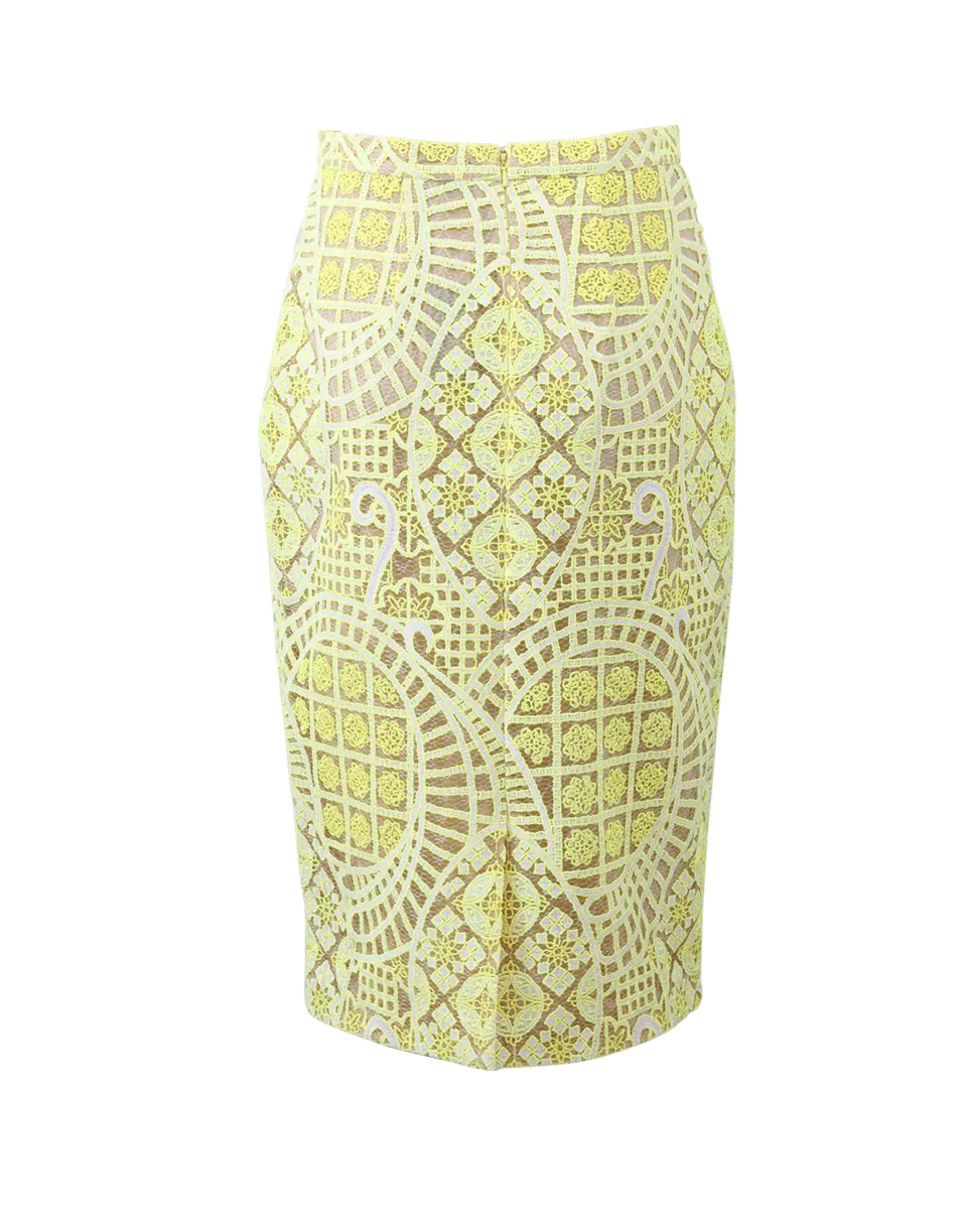 Iona Lace Pencil Skirt