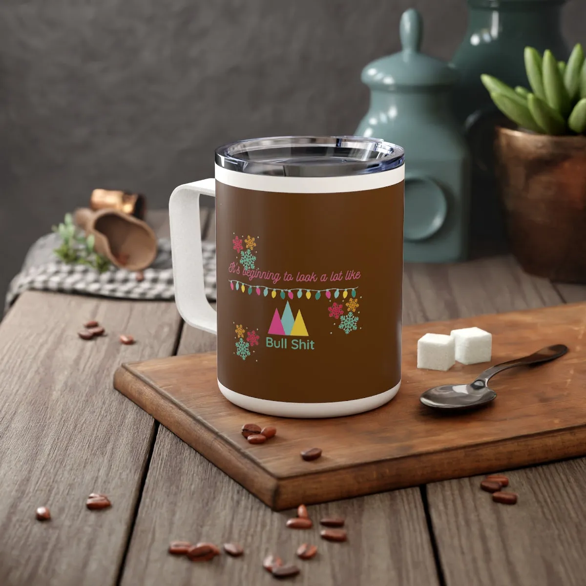 its beginning to look a lot like Insulated Coffee Mug, 10oz