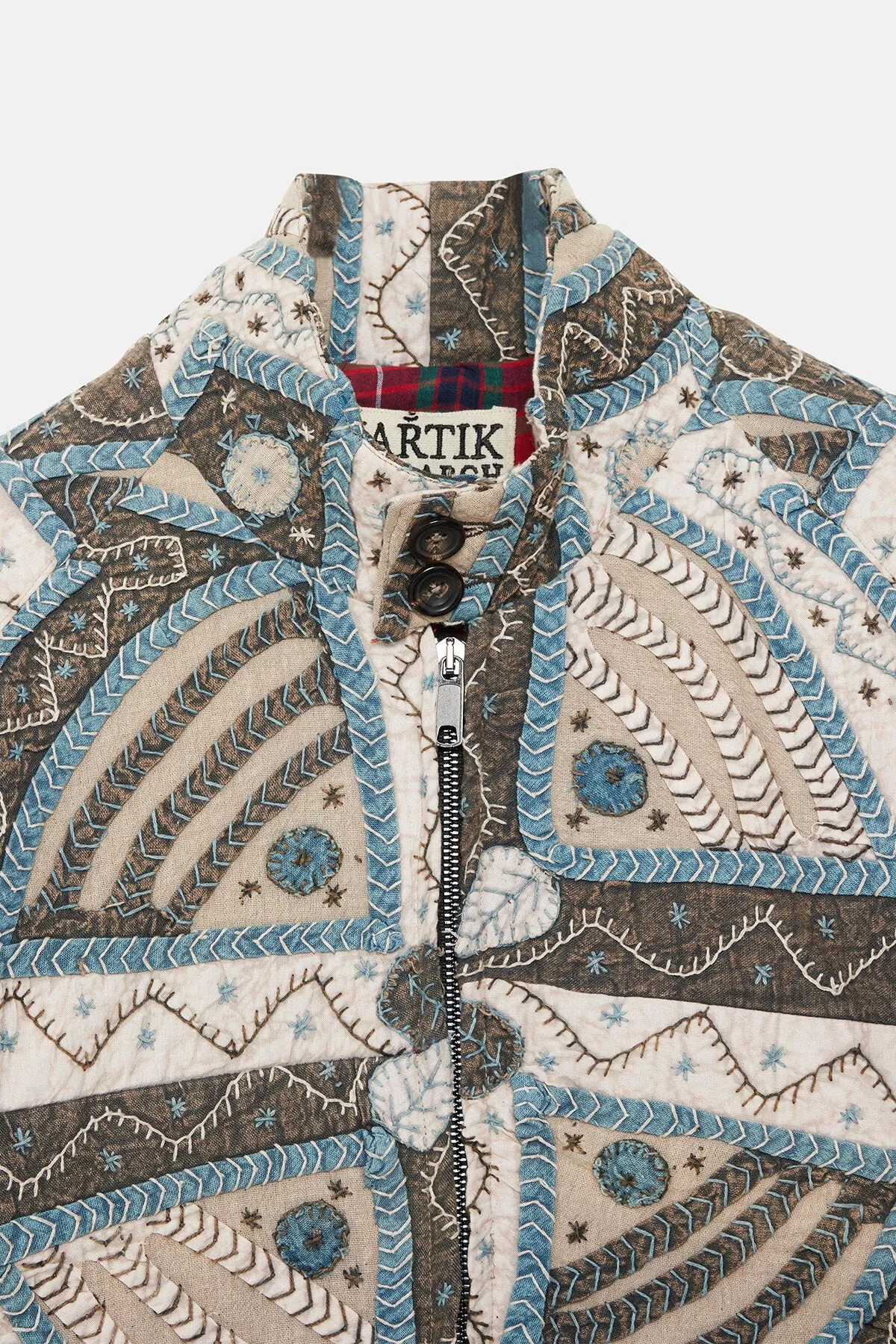 Kartik Research x Baracuta Patchwork G4 Jacket