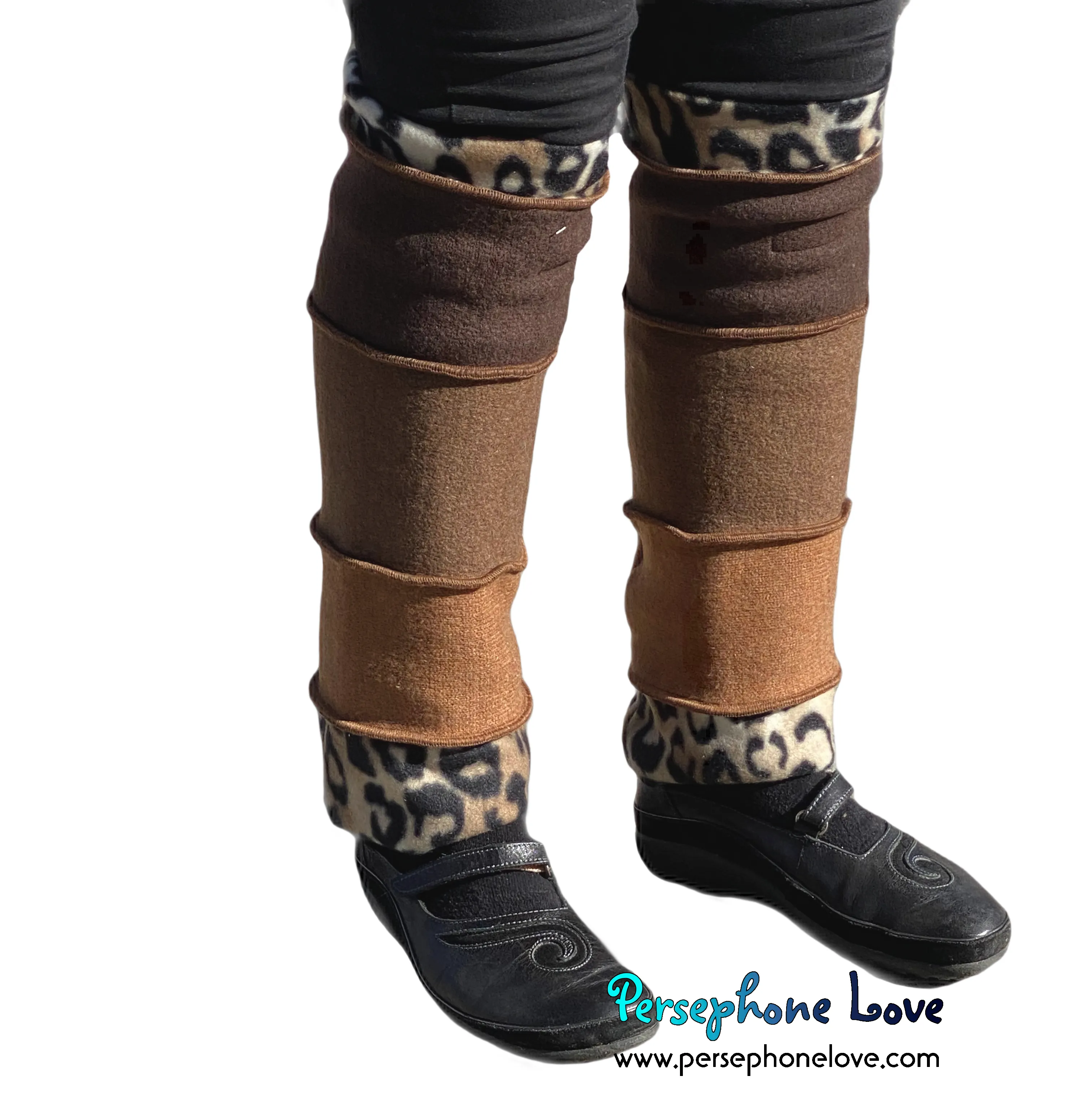 Katwise-inspired 100% felted cashmere leg warmers-1530