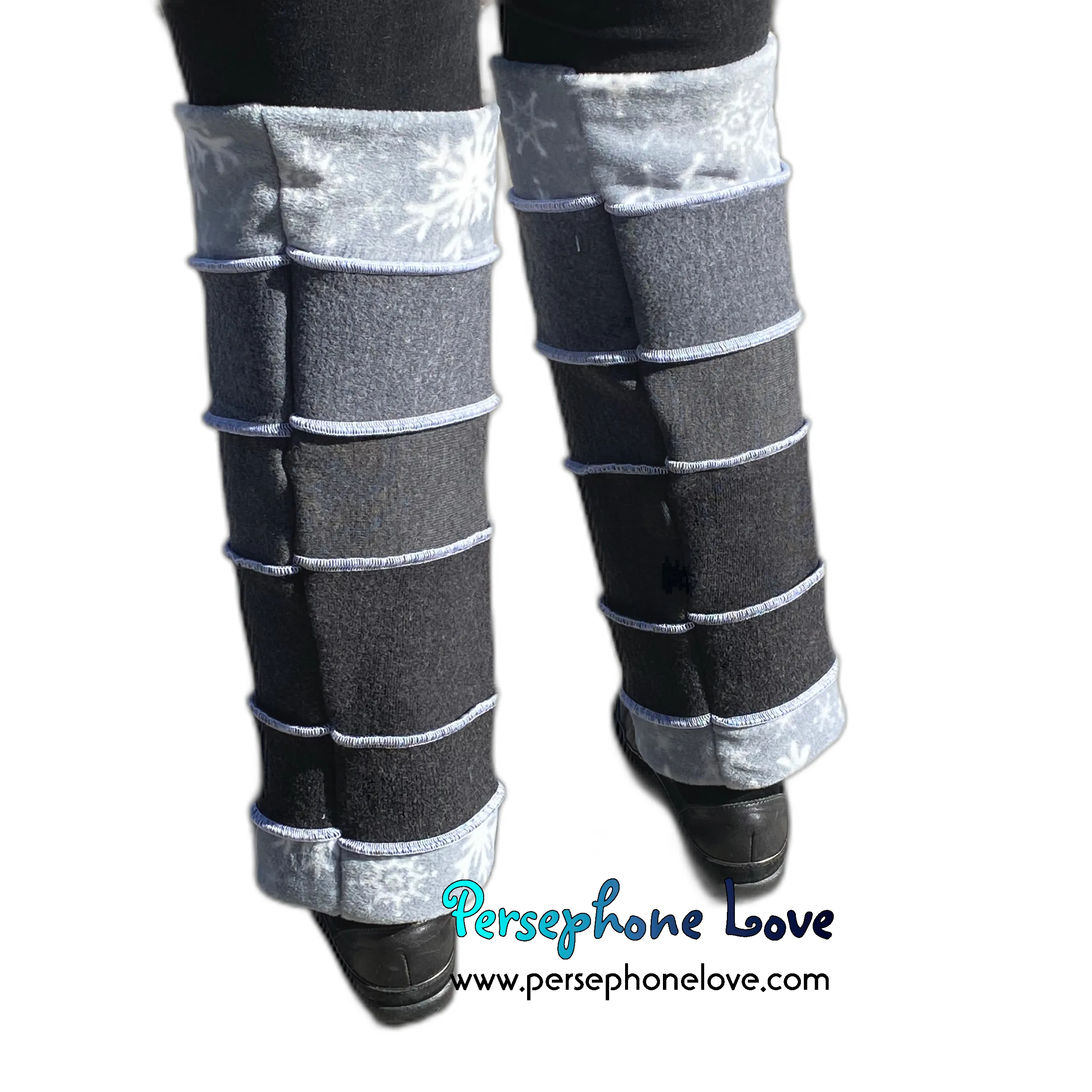 Katwise-inspired felted cashmere/ merino wool leg warmers-1547