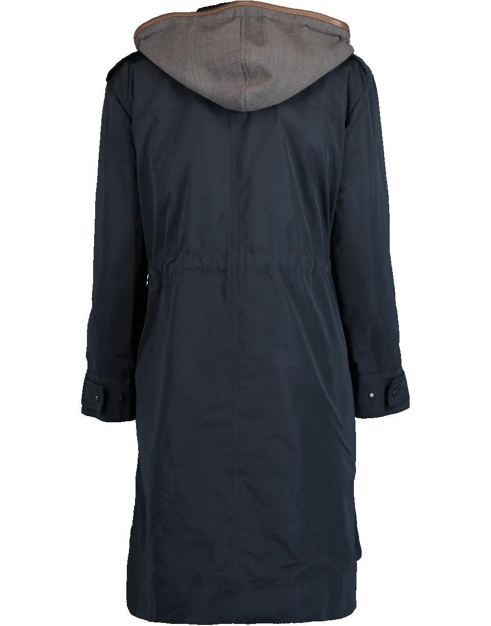 Long Taffeta Jacket