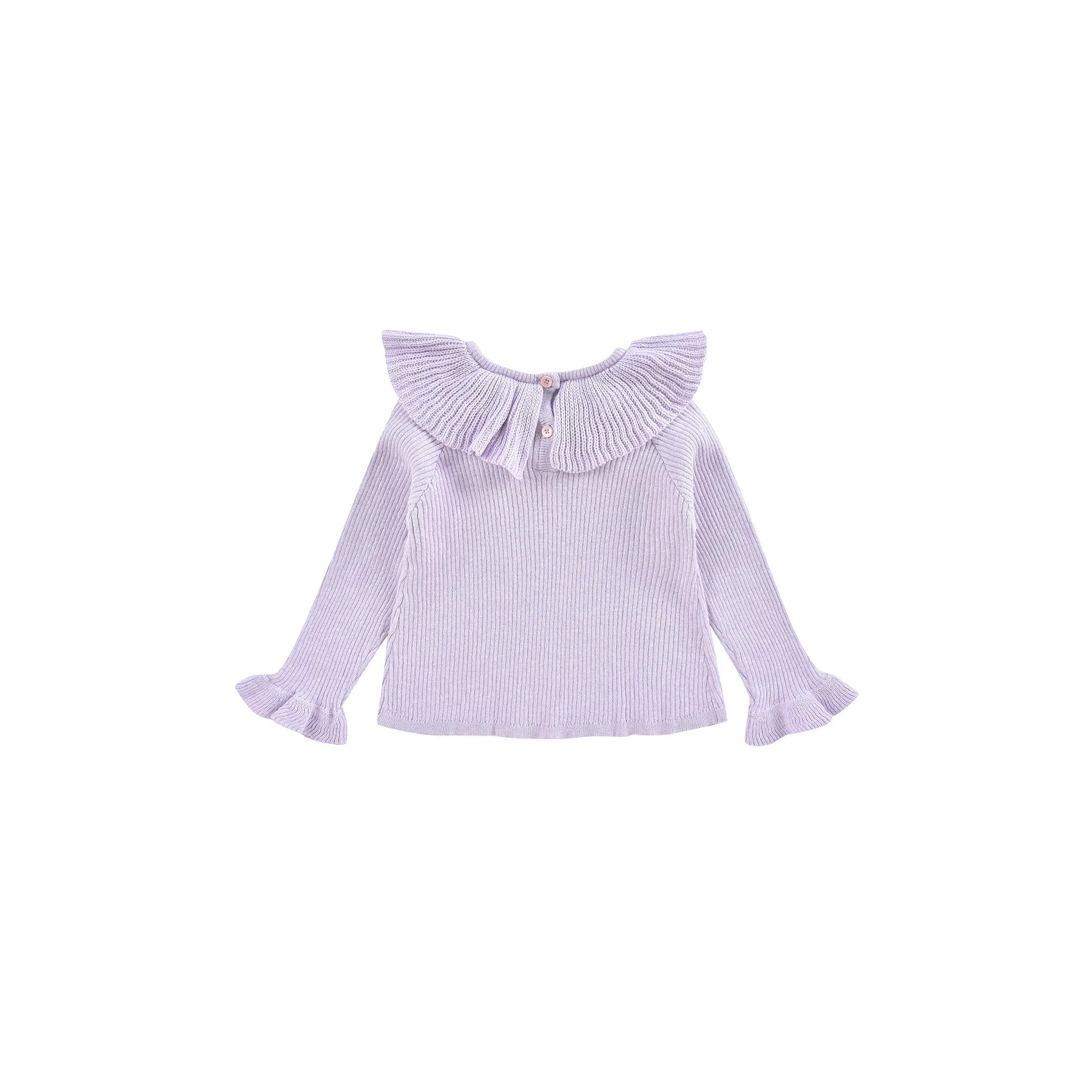 Louise Misha Jumper Ava - Cotton Cashmere - Parme