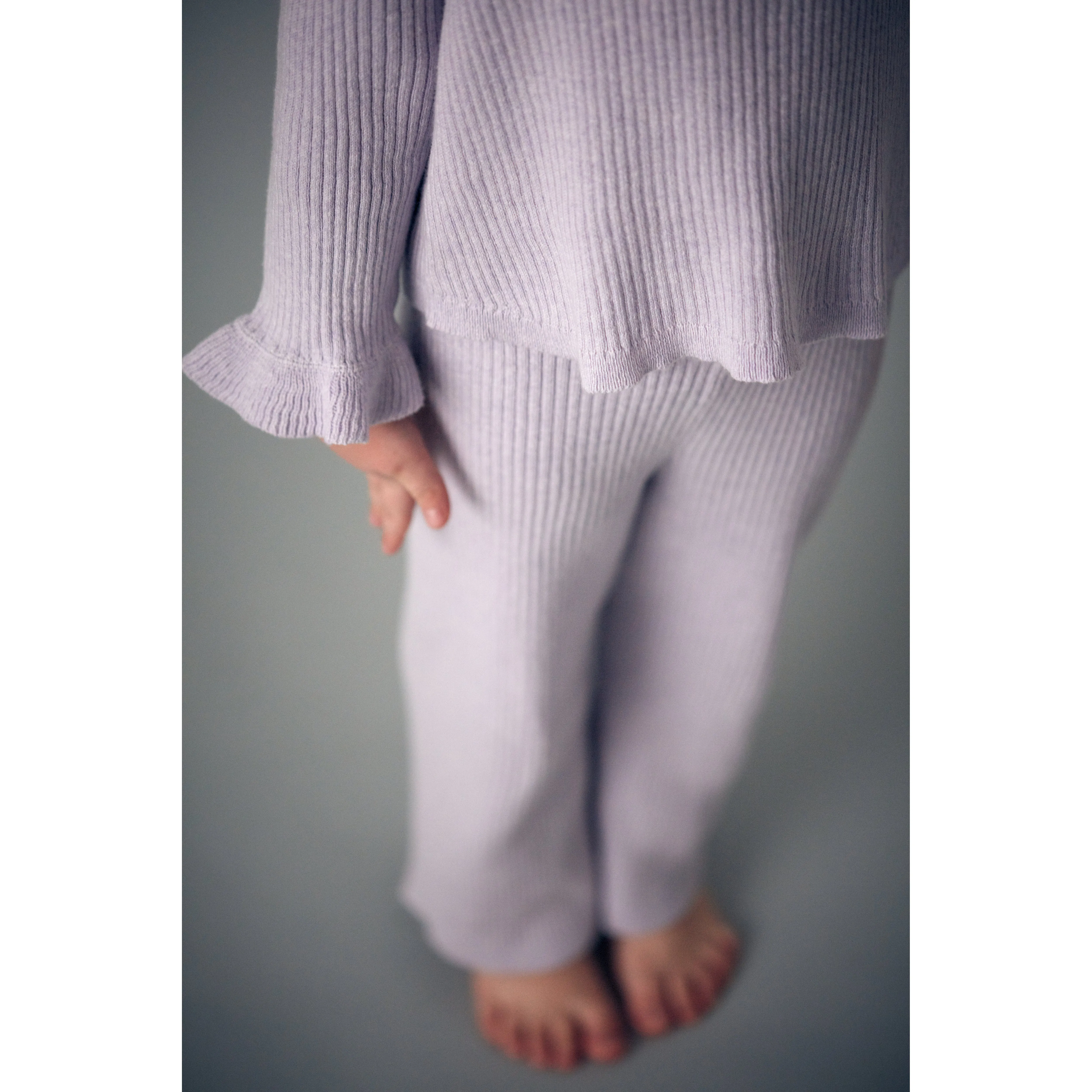 Louise Misha Jumper Ava - Cotton Cashmere - Parme