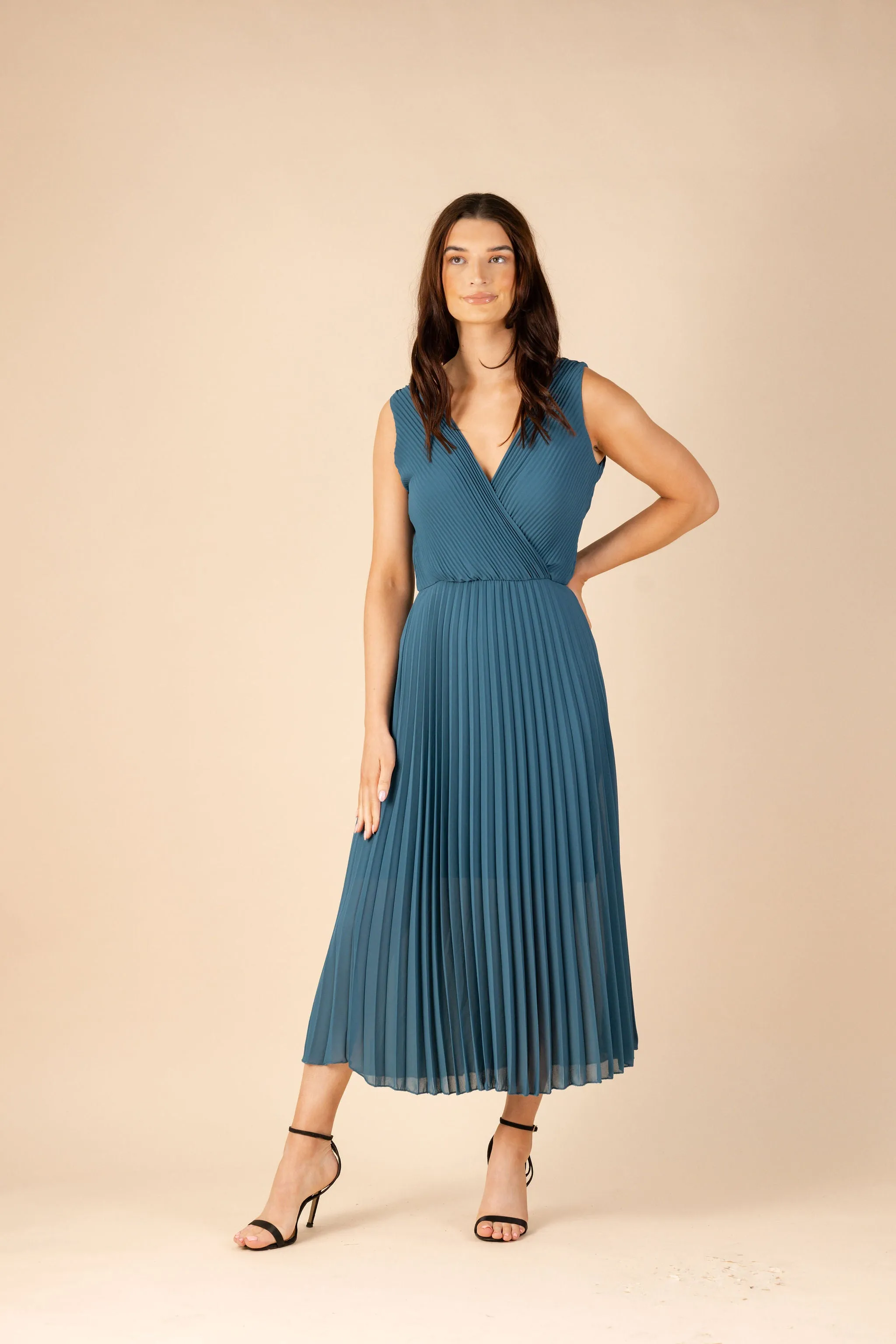 Lundi Teal Dress