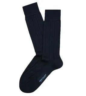MARCOLIANI Light Cashmere Ribbed Dress Sock  Colors