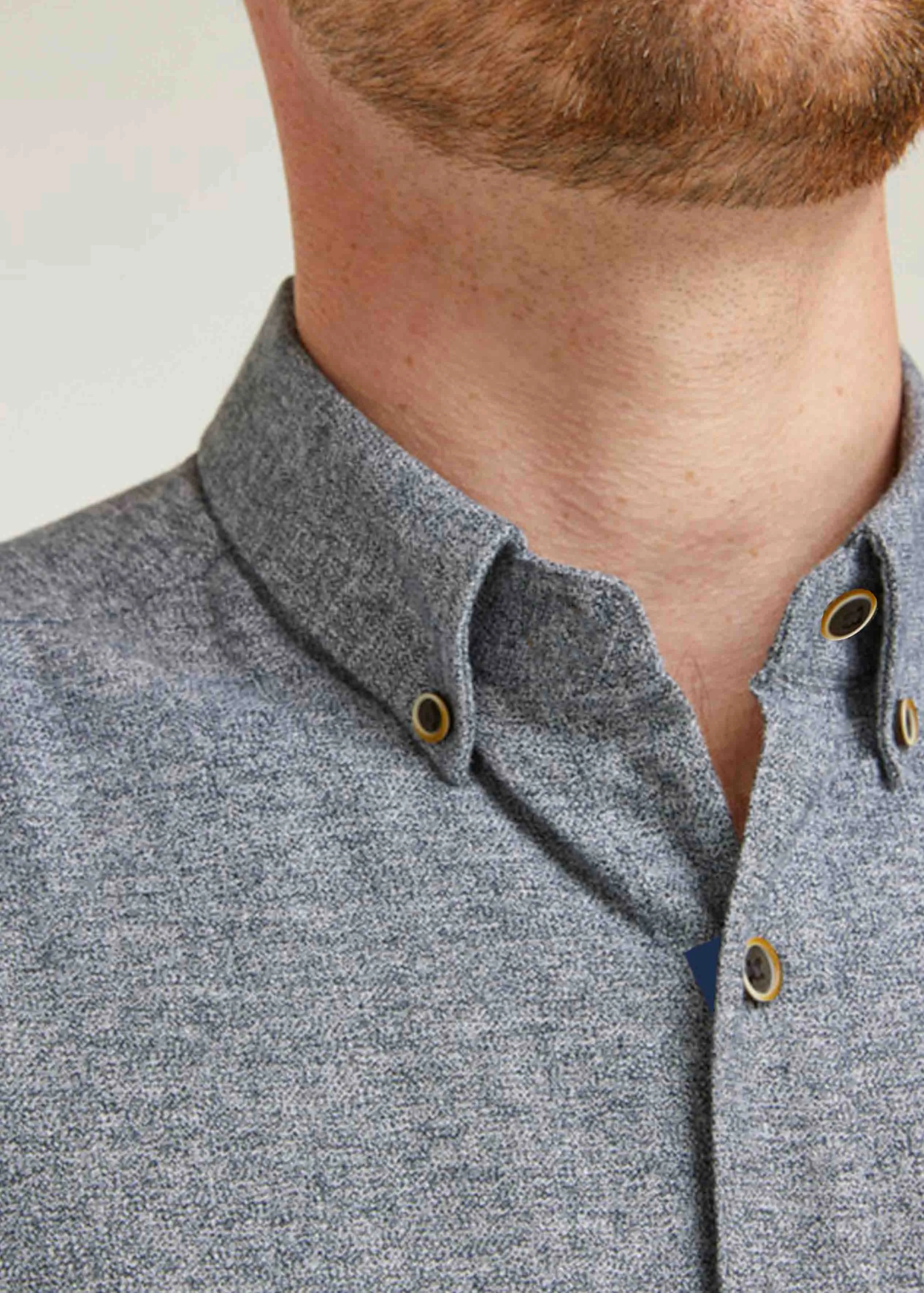 Mikel Warm Handle Cotton VELCRO® Brand Fastening Shirt