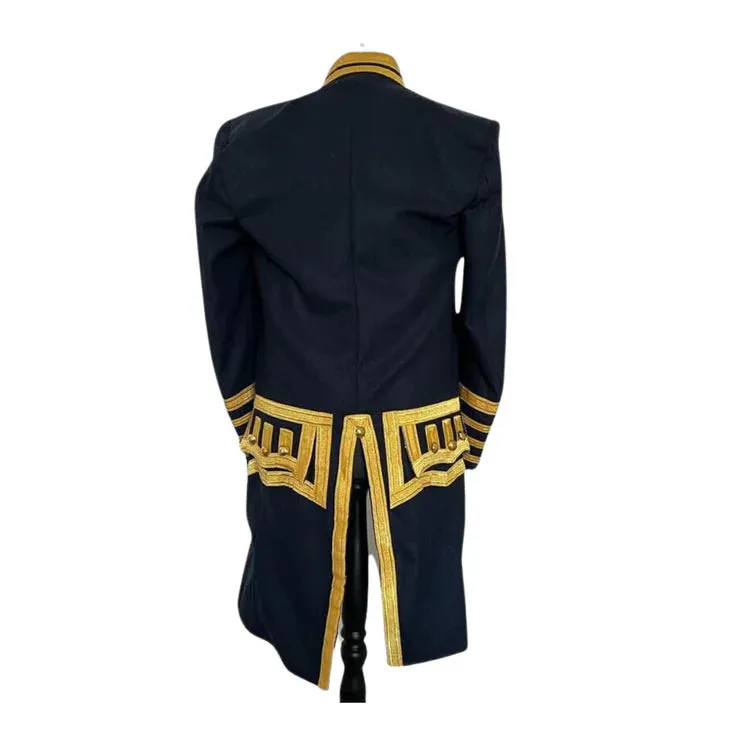 Napoleonic Regency Naval Admiral's Frock Coat with Waistcoat
