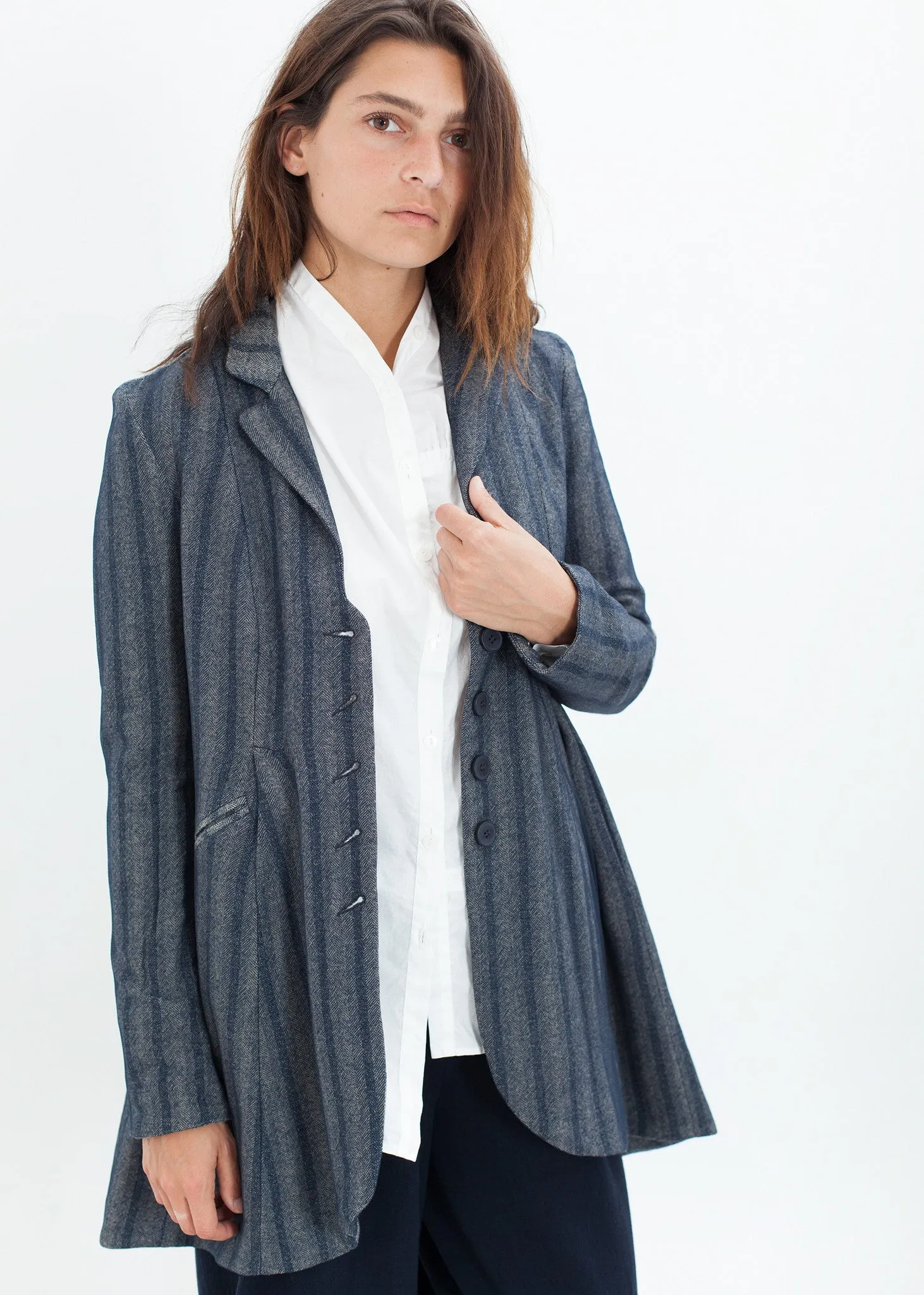 Panetier Jacket in Ink - Less Choice
