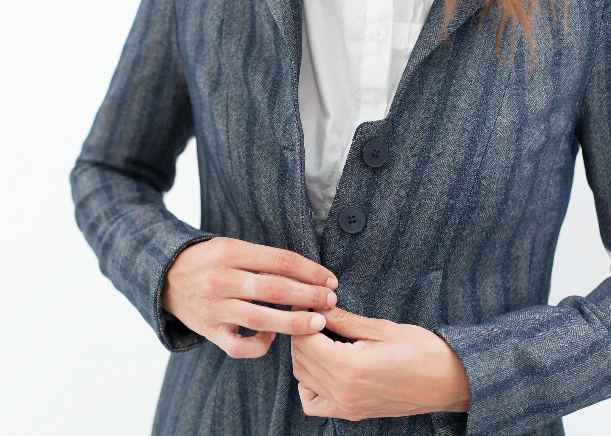 Panetier Jacket in Ink - Less Choice