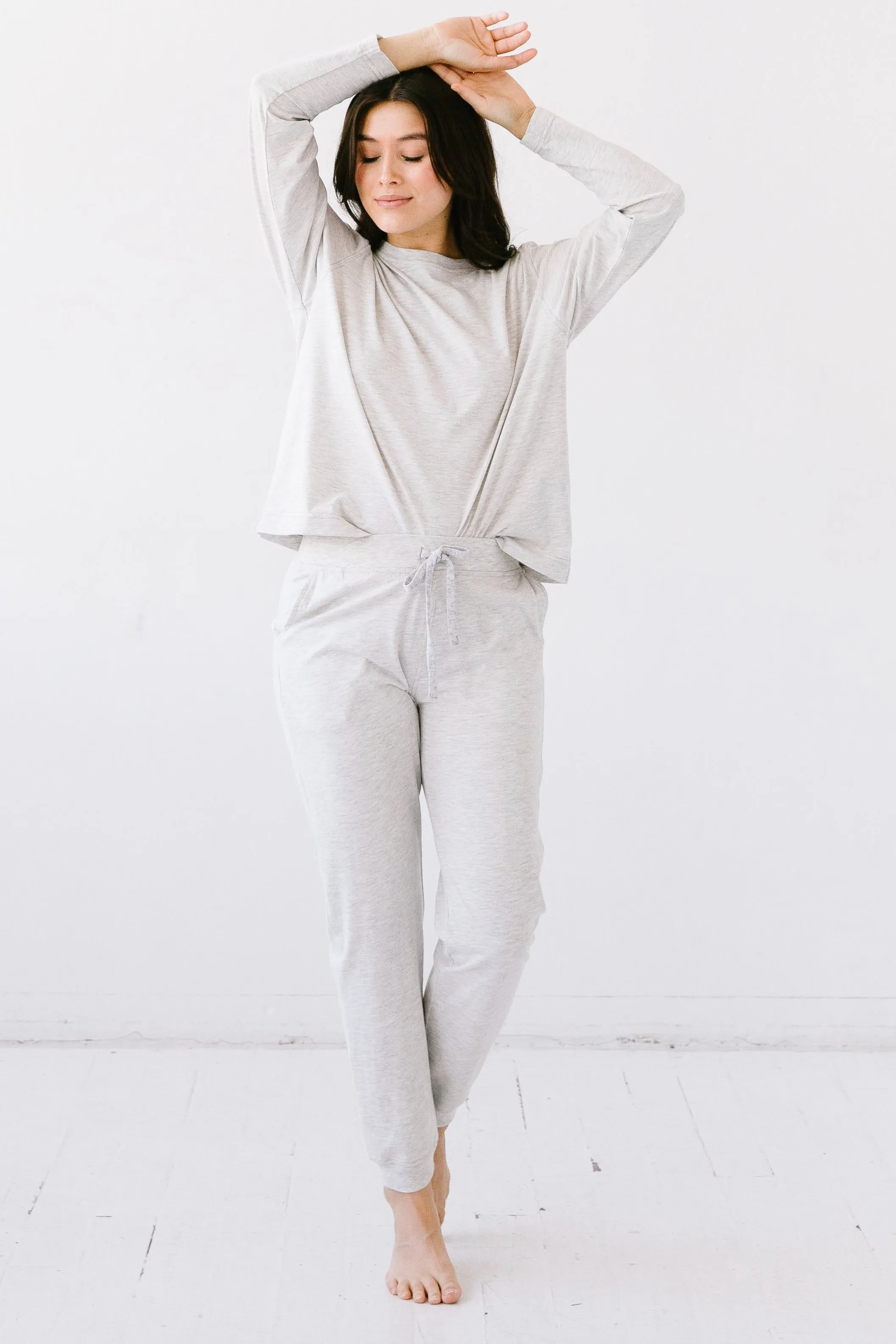 Pima Cotton Long Sleeve Tee