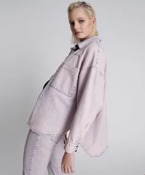 Pink Haze Long Sleeve Daria Shacket
