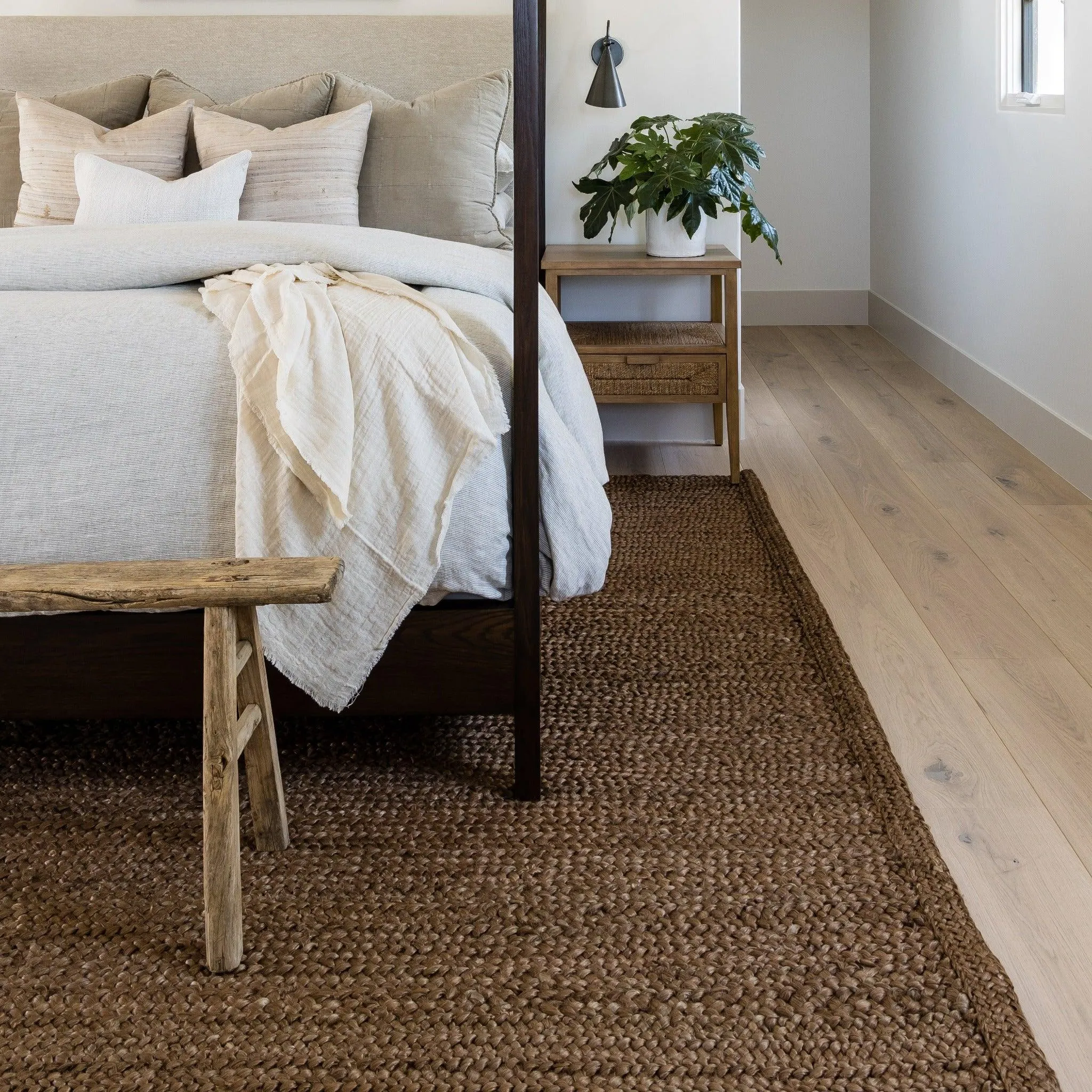 Pure Salt x Momeni Cassis Braid Walnut Rug