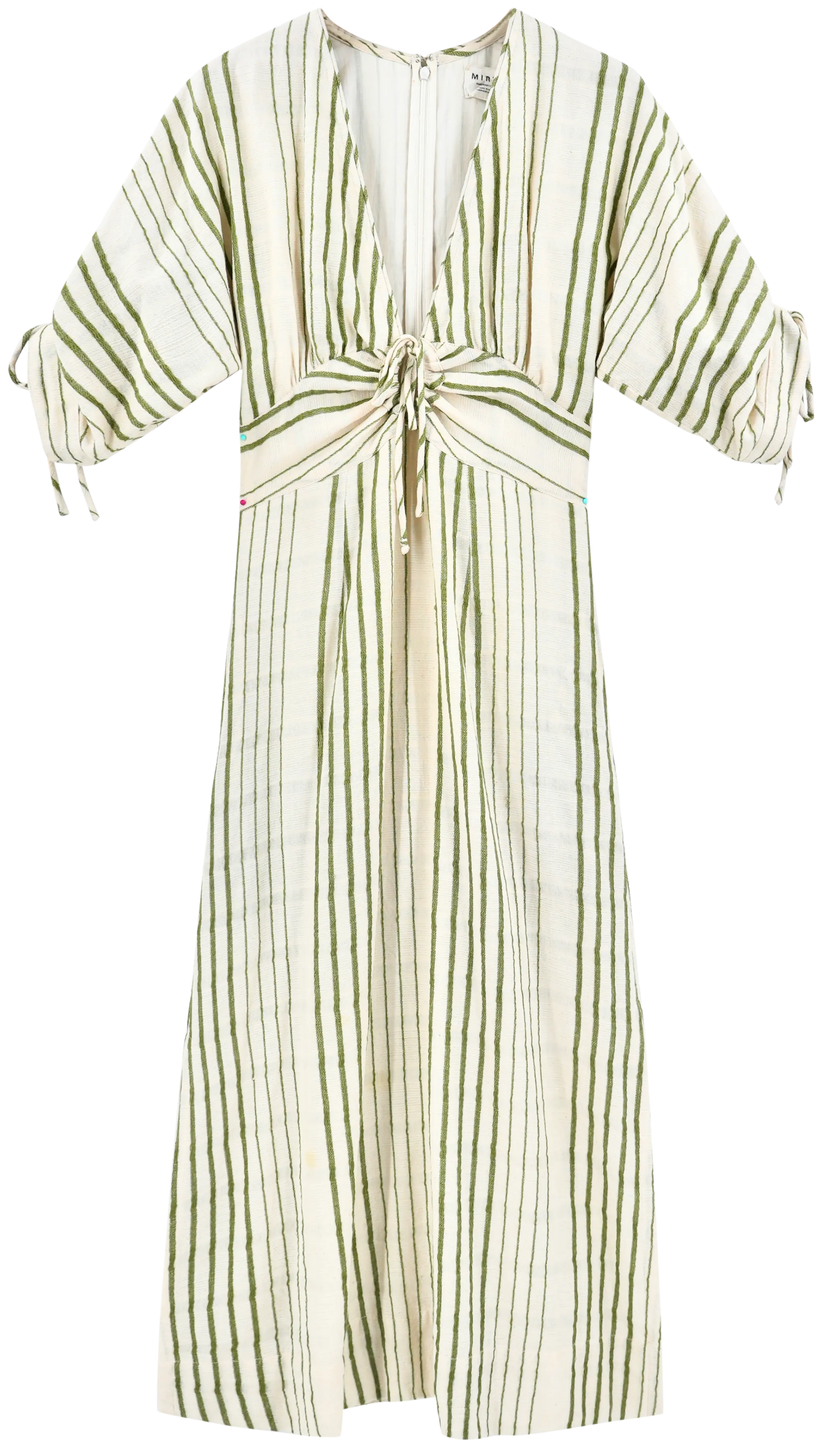 Silver Lake Dress in Garden Stripe