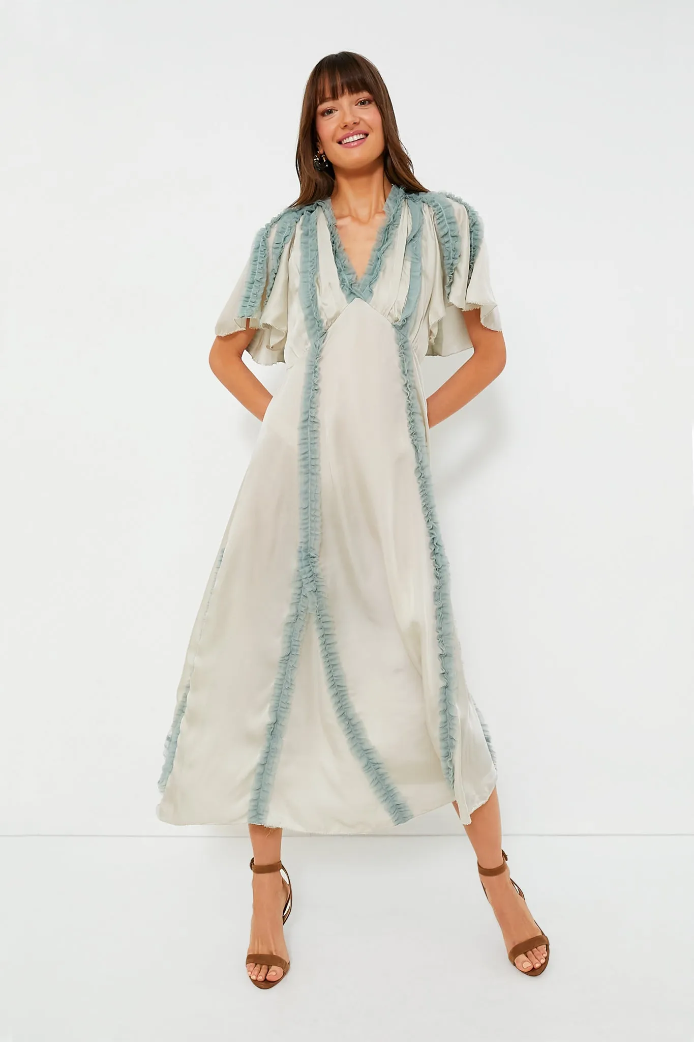 Silver with Icy Blue The Dancehall Dress