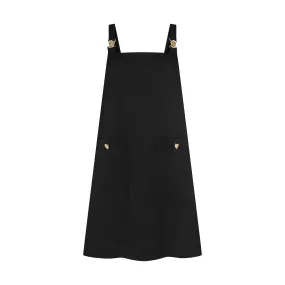 THE STROMBUS SHIFT DRESS-BLACK
