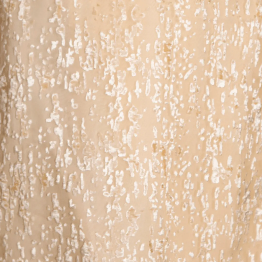 Velvet Beaded Hem Wrap Top